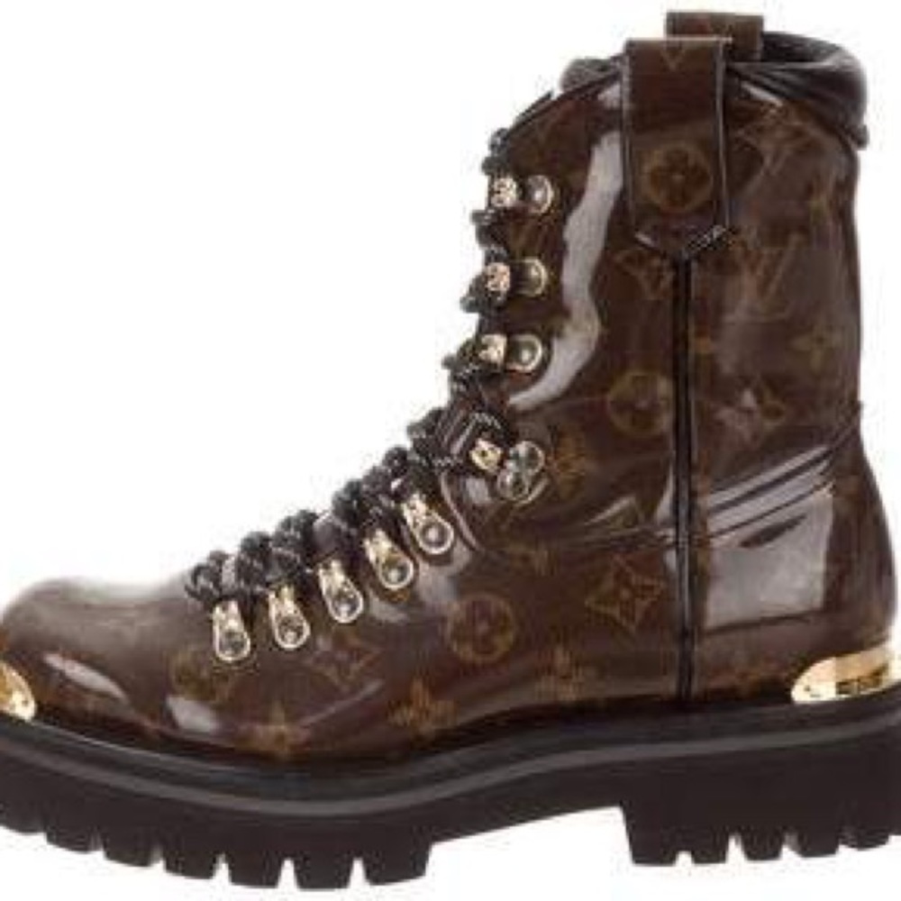 Louis Vuttion Monogram Boots